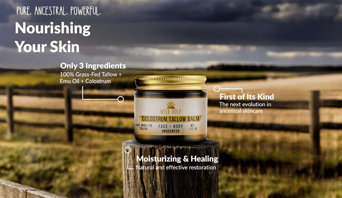 Why We Combined Tallow, Emu Oil, and Colostrum in One Balm (and Why Your Skin Will Thank You)